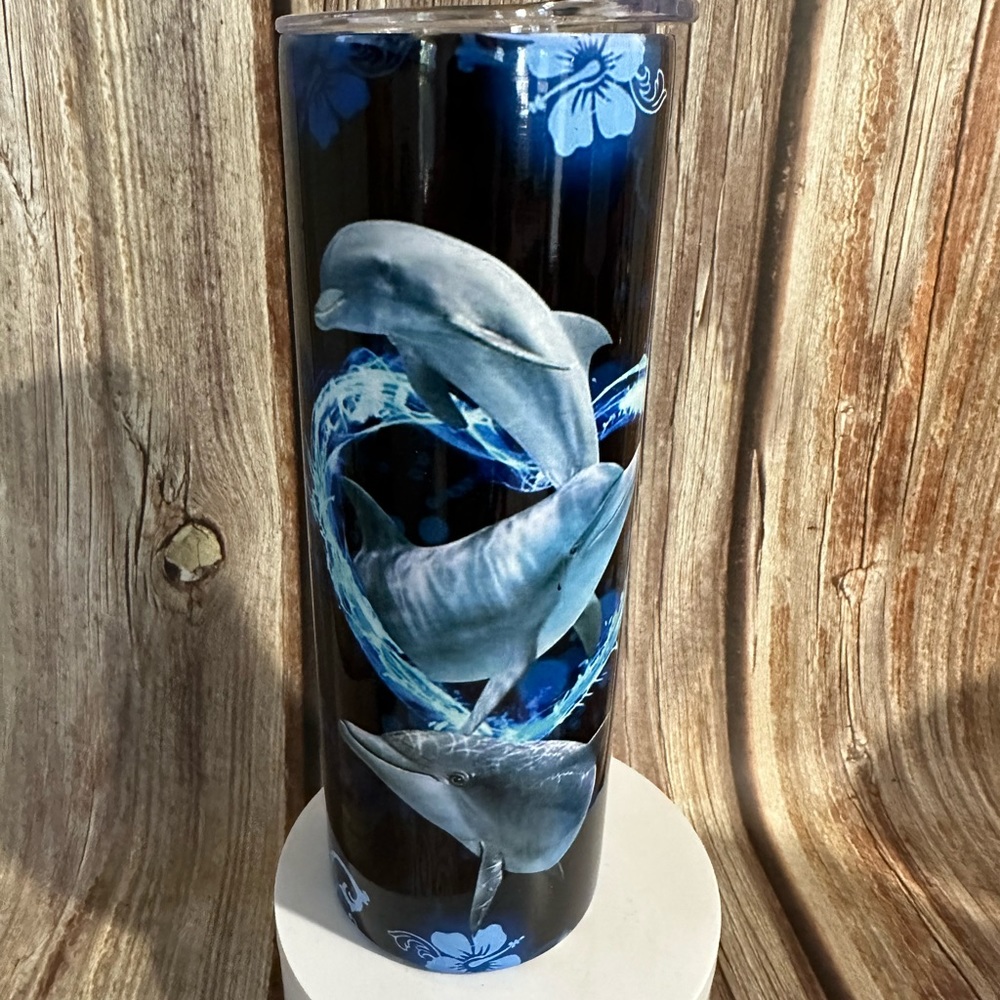 20 OZ dolphin tumbler